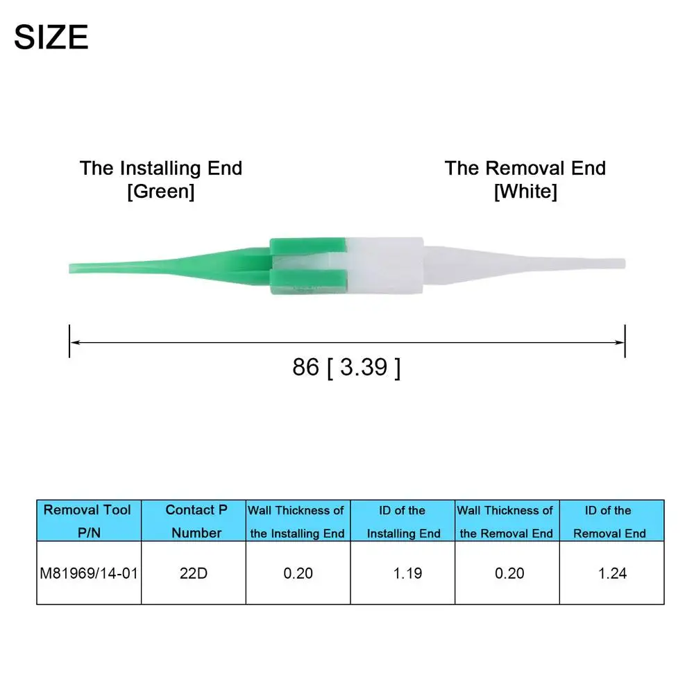 JRready M81969/14-01 Insertion/Extraction Tool (50 Pack) 3