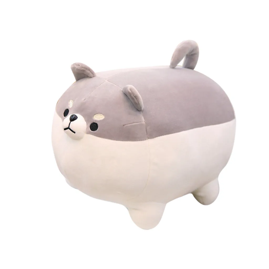 Dog Plush Toy New 40cm Cute Shiba Inu Stuffed Soft Animal Corgi Chai Pillow Christmas Gift for Kids Kawaii for Kid Children#YL1