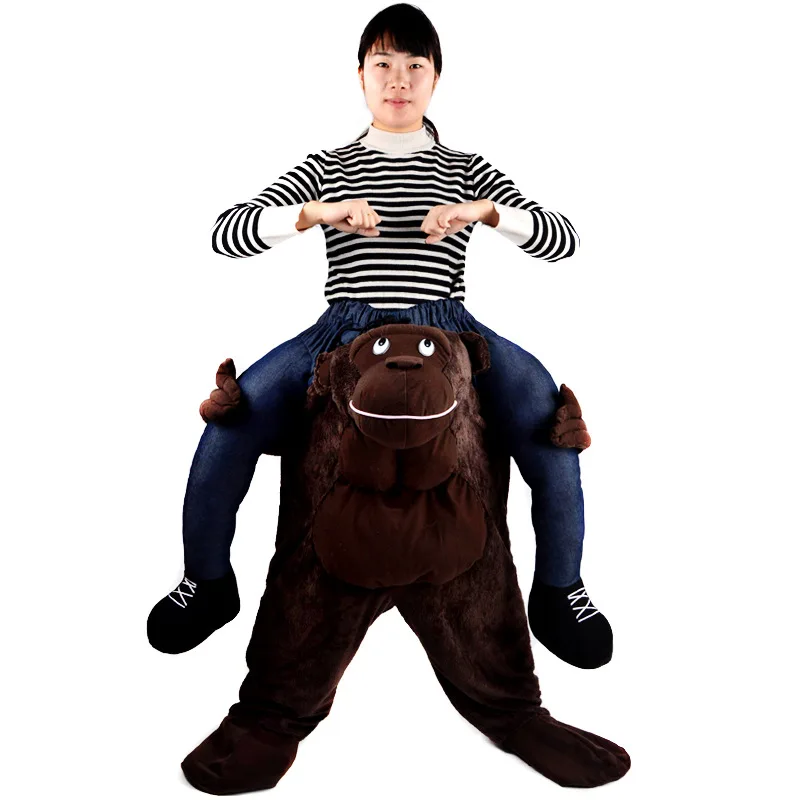 Strength Factory Amazon Hot Selling Gorilla bei ren Pants Figurine Cartoon Clothing Atmosphere Clothing Magic Pants