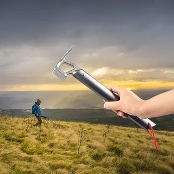 

Outdoor Camping Tent Hammer Mountaineering Hiking Stainless Steel Nail Puller