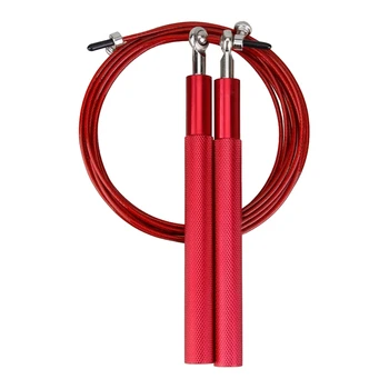 

Jump Rope for Fitness,Skipping Rope,Adjustable Aluminum Jumping Rope,for Boxing, MMA Workouts, Aerobic Exercise