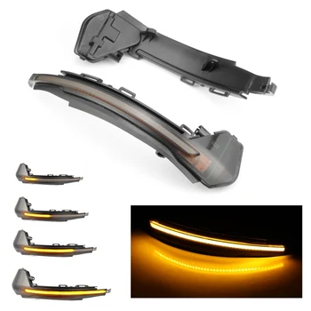 

2 Pieces Dynamic Blinker LED Turn Signal Lights Sequential Rear View mirror Side Mirror indicator For Audi A1 8X 2011-