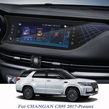 

Car Styling GPS Navigation Screen Glass Protective Film For CHANGAN CS95 2012-2020 Control of LCD Screen Car Sticker Accessories