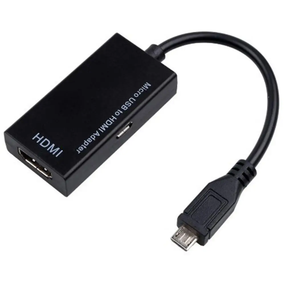 1080P MHL HDTV кабель Micro USB 2,0 к HDMI адаптер для Android Micro USB к HDMI конвертер адаптер для HDTV ТВ дисплей