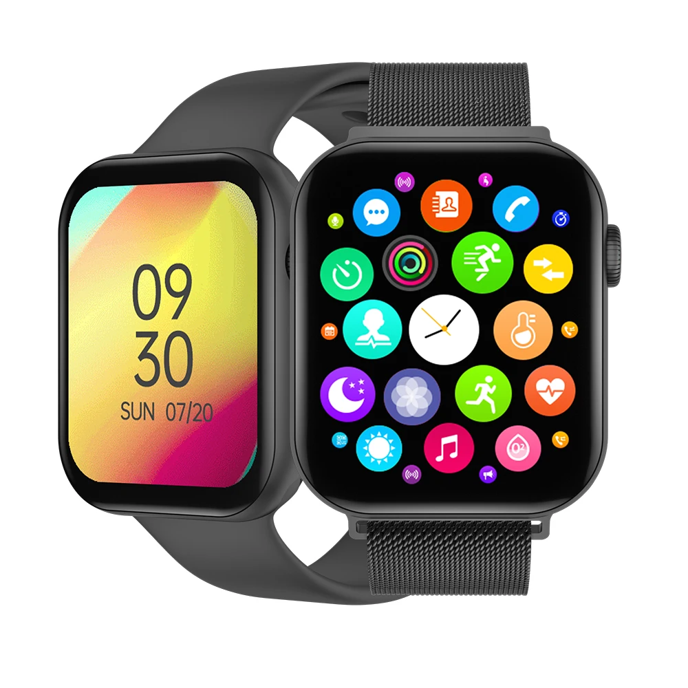 IWO Plus 2.0 FK78 Smart Watch 1.78 Inch Screen Bluetooth call Music Women  Men Smartwatch Sports GPS Trajectory for Android IOS - AliExpress Consumer  Electronics