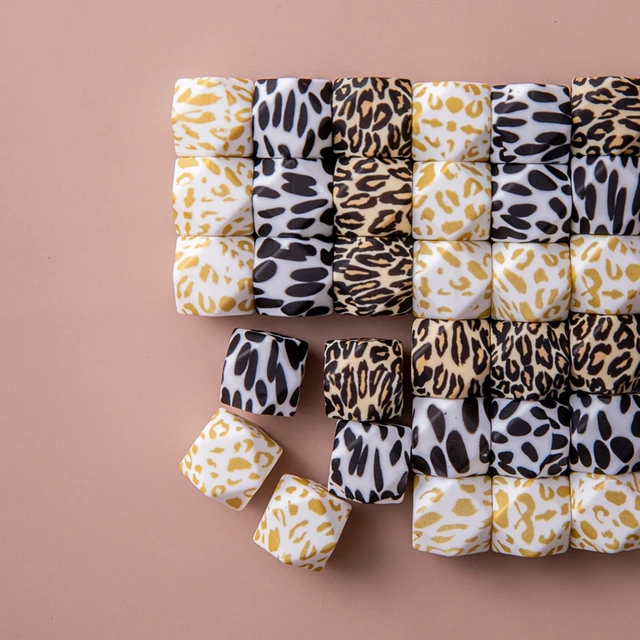 17mm 10pc Silicone Beads DIY Baby Teething Necklace Making Accessories BPA Free Soft Beads Baby Teether New Color 6