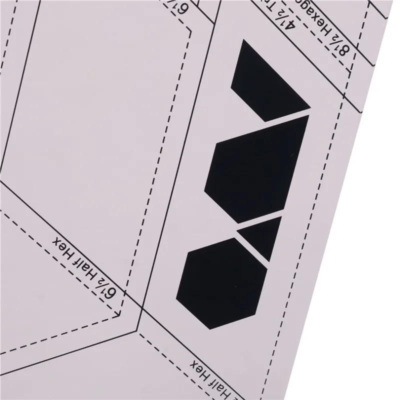 1 шт. алмаз лоскутное правитель международных общие акриловые Материал 3 мм Толщина портной Резка студенты линейка DIY ручной работы