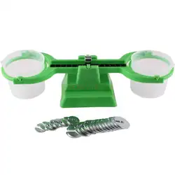 Equipamento de experimento físico para 200g, balança simples com slot de código de bandeja, equilíbrio para jardim de infância, escola primária