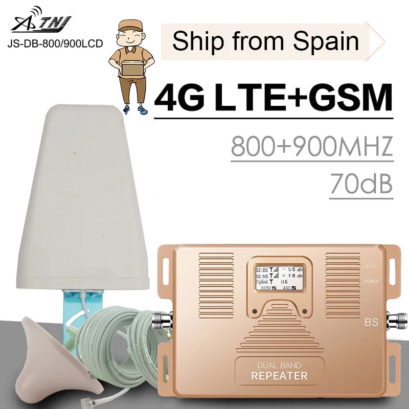 Full Smart 4G LTE 800 B20 GSM 900 MHz B8 Mobile