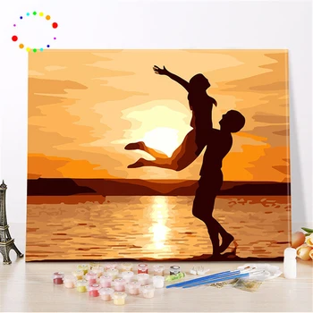 

Forever Paintings By Numbers DIY Pictures Oil Coloring By Numbers Set Gift Drawing By Numbers Canvas Decor New Arrivals