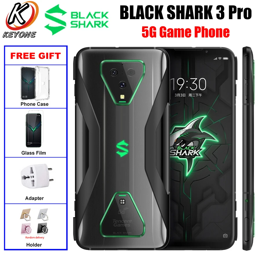 Global Version Xiaomi Black Shark 3 Pro 5G Game Mobile Phone 7.1 Global Version Xiaomi Black Shark 3 Pro 5G Game Mobile Phone 7.1