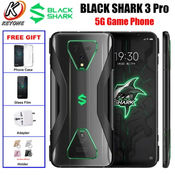 Перейти на Алиэкспресс и купить Глобальная версия смартфона Xiaomi Black Shark 3 Pro, игровой мобильный телефон с экраном 7,1 дюйма, ОЗУ 12 Гб, 256 ГБ, Snapdragon 865, 60 МП, 5000 мАч, на базе Android 10