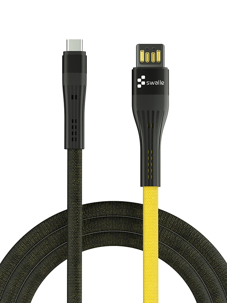 Swalle USB кабель для iPhone samsung Xiaomi зарядное устройство для быстрой зарядки Micro USB кабель для мобильного телефона usb type C кабель