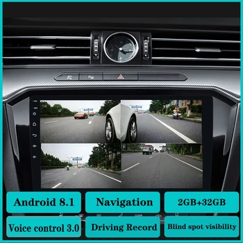 Günstige Professionelle Herstellung Günstige Multimedia Auto Android Touchscreen Gps Navigator Mit Blind Spot Sichtbar System