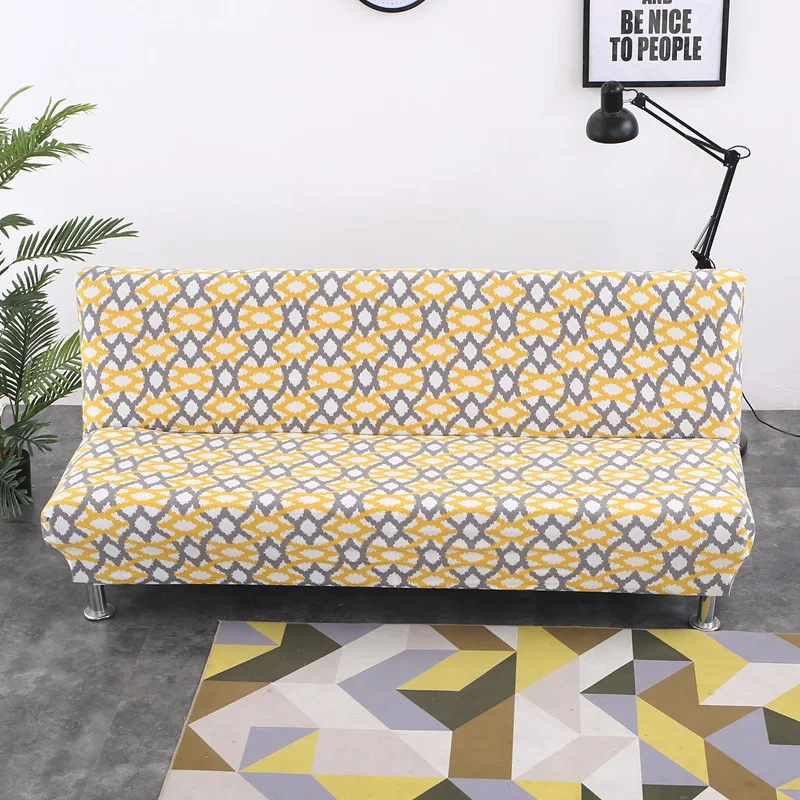 

Dazzle zhi li 2018 New Style Elasticity Sofa Mattress Cover-Straight Connector Using Folding Armless Universal