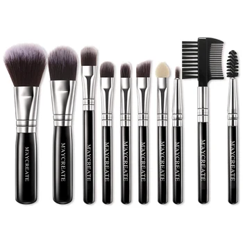 

10 Pcs professional makeup brush Set tools Powder Foundation Eyeshadow Lip Eyeliner Blush Marble Face Makeup Brushes