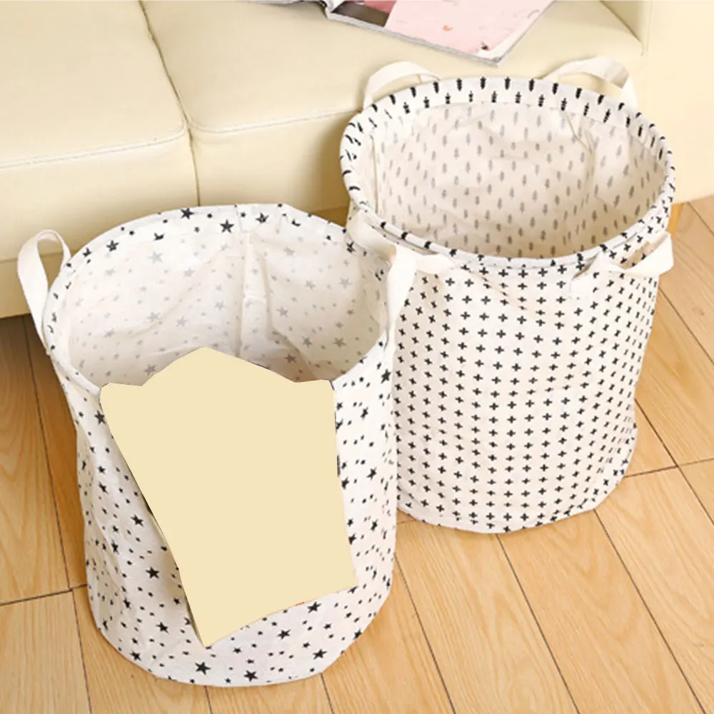 Цветочный мешок для стирки 40*35 см, органайзер, держатель, чехол для дома, экономия пространства, хлопок, лен, креативная многофункциональная детская игрушка для дома
