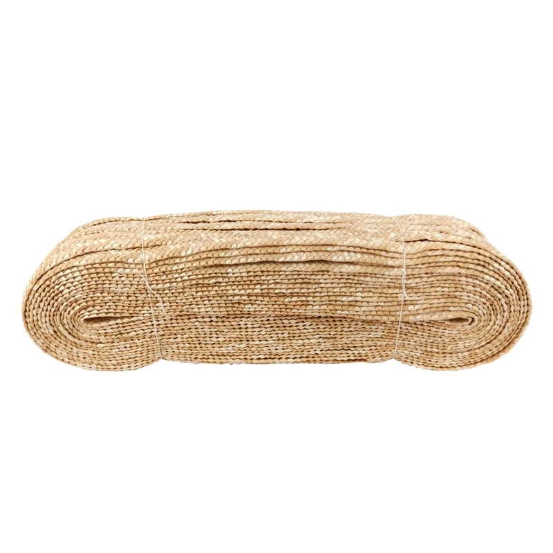 50M Natural Wheat Straw Weaving Rattan Home DIY Handmade Weaving Crafts Decoration Knit And Repair Chair Table Basket Tool