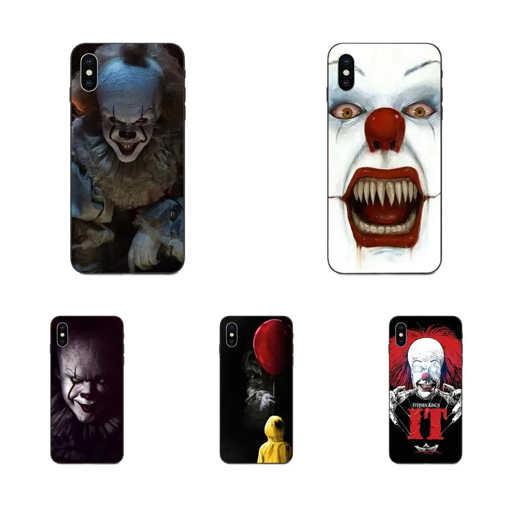 Клоун Поплавок это мультфильм комикс черный для Xiaomi Mi Mix Max Note 2 2S 3 5X 6 6X 8 9T SE A1 A2 A3 CC9e
