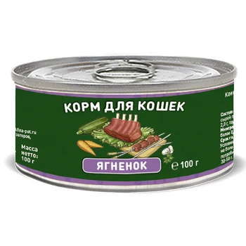 

Solid Natura holistic lamb for cats 0,1 kg * 12 PCs