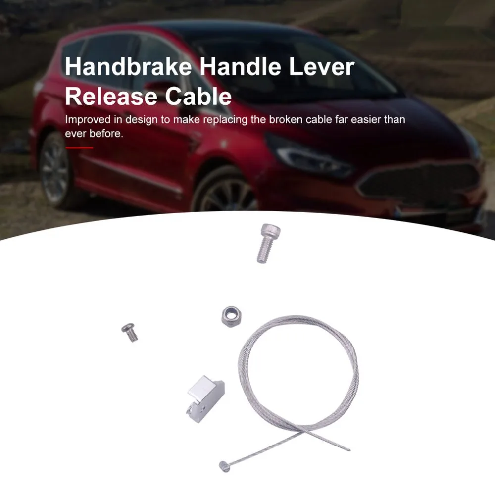 Высококачественный рычаг ручного тормоза, кнопка спуска, стояночный ручной парковочный тормозной кабель, Ремонтный комплект для Ford для S-Max для Galaxy