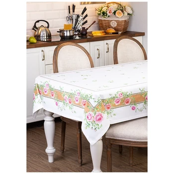 

Tablecloth Garden 140 * 180 cm., Sand, 100% Cotton, Twill