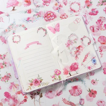 

50sheets /set Collection Memo Stickers Diary Stickers Pack Kawaii Planner Scrapbooking Stationery Escolar School Supplies