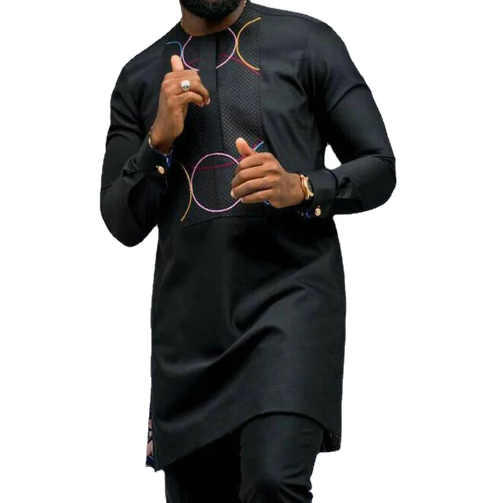 Hip hop robe africaine dress shirts men fashion africa clothing dashiki african dress clothes (without pant only shirt ) african gowns