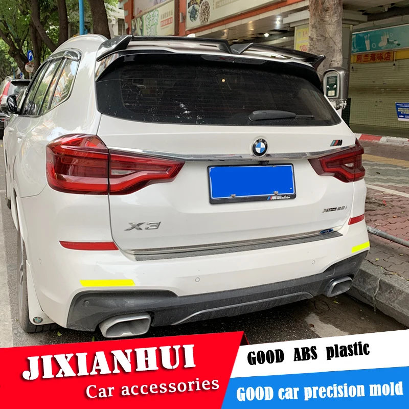 For BMW X3 Spoiler 2018 2020 BMW X3 G01 ABS Material Car Rear Wing