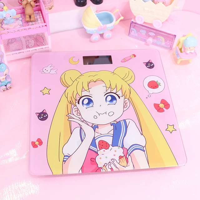 Sailor Moon Glass Digital Weight Scale 5