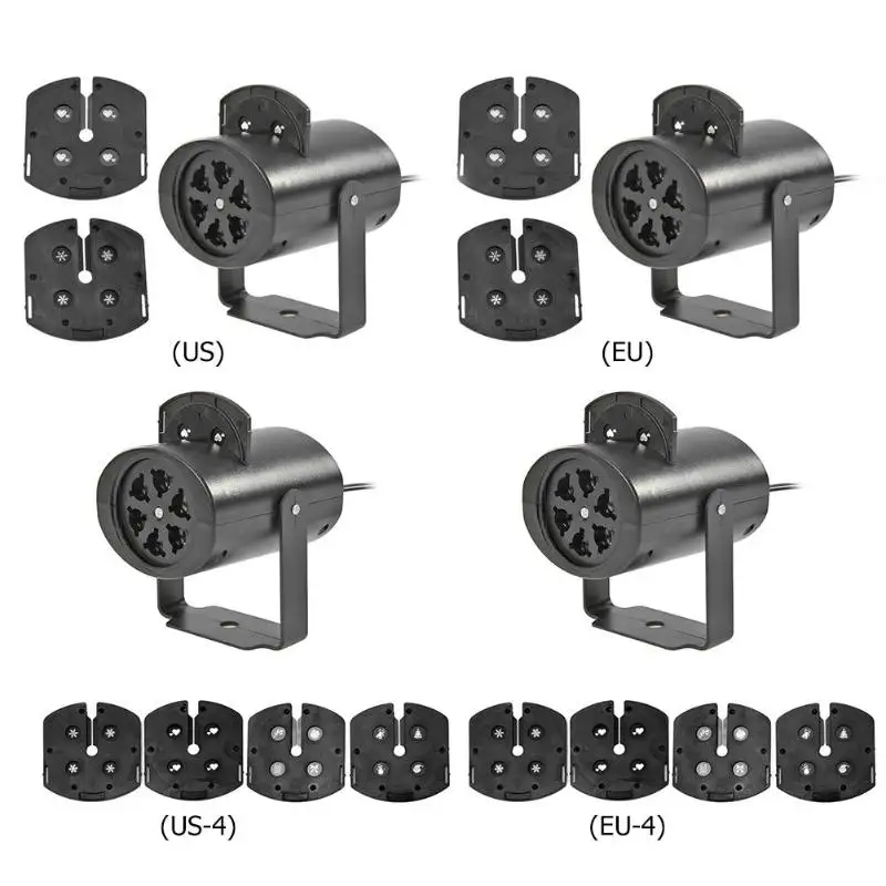 

Christmas Pattern LED Projector Colorful Rotating KTV DJ Disco Stage Lamp