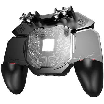 

Mobile Phone Cooling Fan Radiator 6 Finger Trigger Cellphone Game Controller Portable Phone Fast Cooling Gamepad Silent Cooler