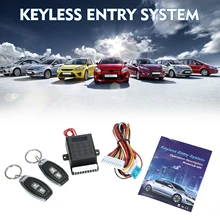 Kit di chiusura centralizzata del sistema di accesso senza chiave del bagagliaio della serratura della portiera dell'auto universale con supporto del telecomando 1 milione di volte di codice
