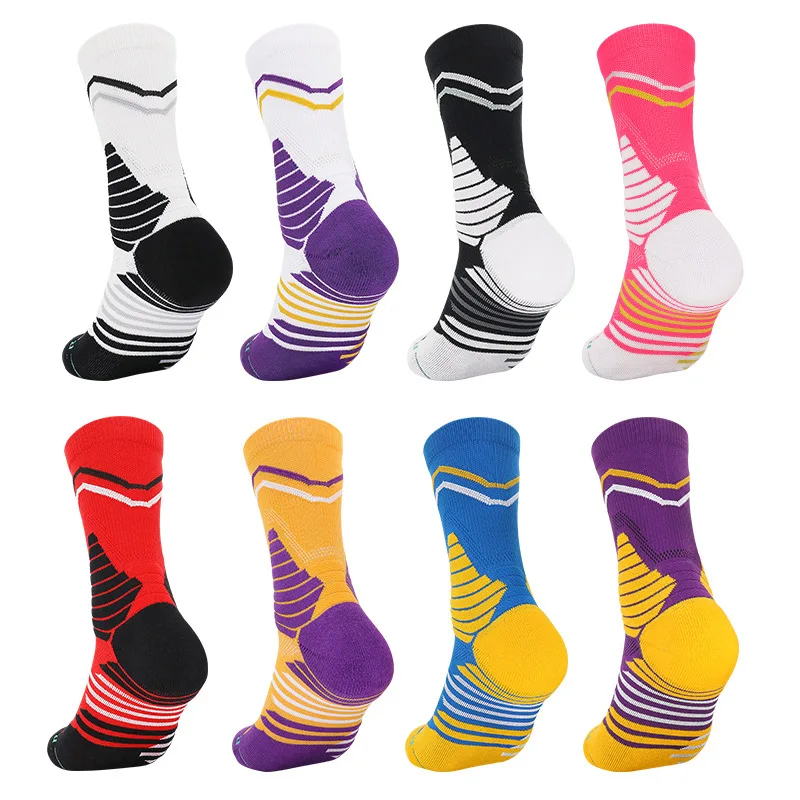 

Men's basketball towel socks elite football socks in high help running sports socks ms badminton socks
