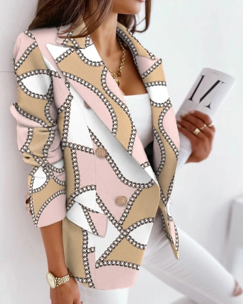 Veste Mi-saison Femme Generisch Sorbet - En Laine, Col Montant, Style Décontracté Pour Printemps