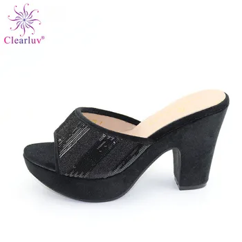 

Black New Arrivals Matching Shoes Without Bag Set Matching Shoes Without Bag Set for Nigerian Party Women Shoes