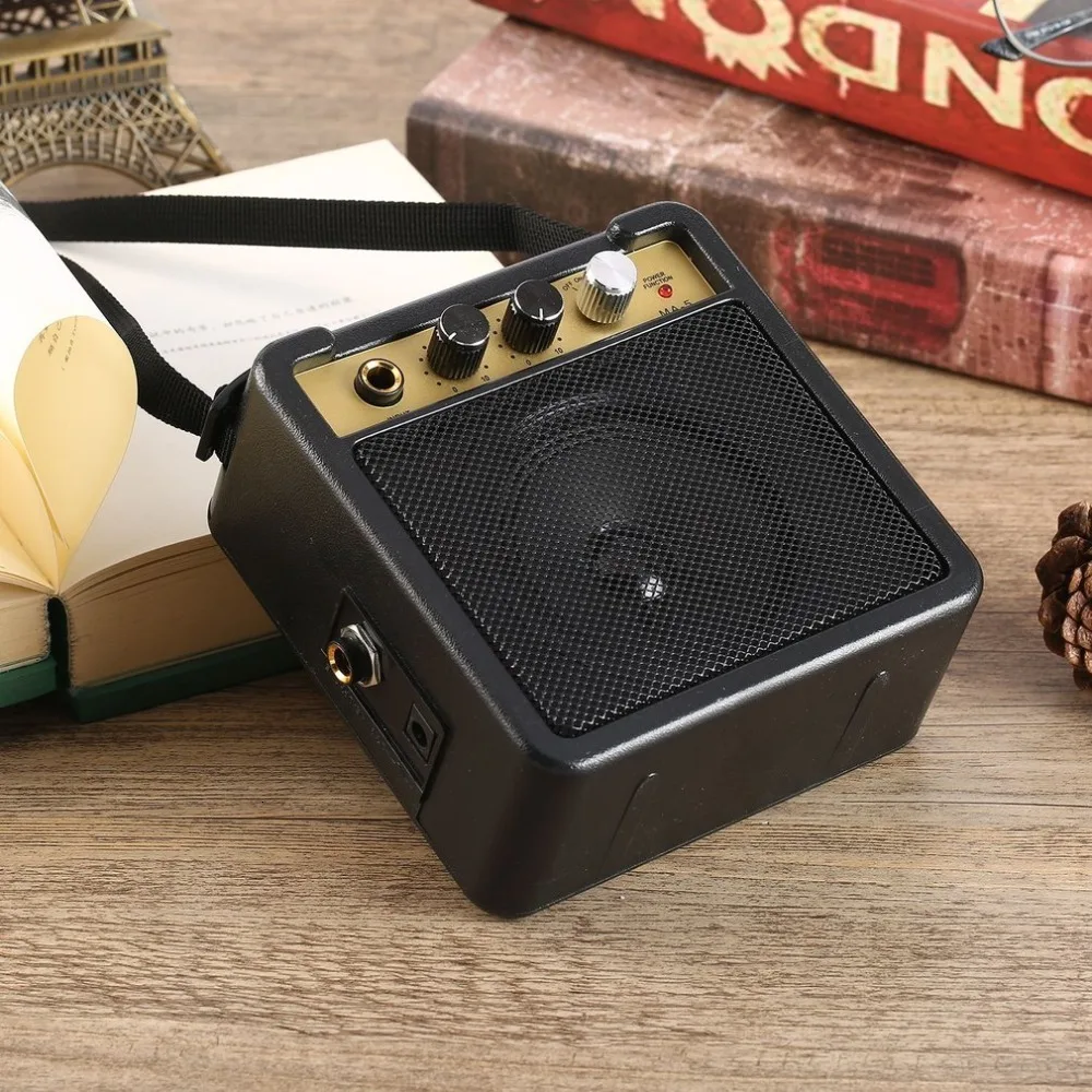 E-WAVE Mini Guitar Amplifier Guitar Amp With Back Clip Speaker Guitar Accessories For Acoustic Electric Guitar E-WAVE (6)
