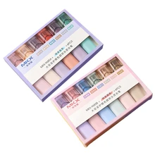 Petits surligneurs de poche H05B, 6 pièces, Protection des yeux Non toxique pour les récompenses de classe de noël, remplisseurs de sac de cadeaux, promotions scolaires
