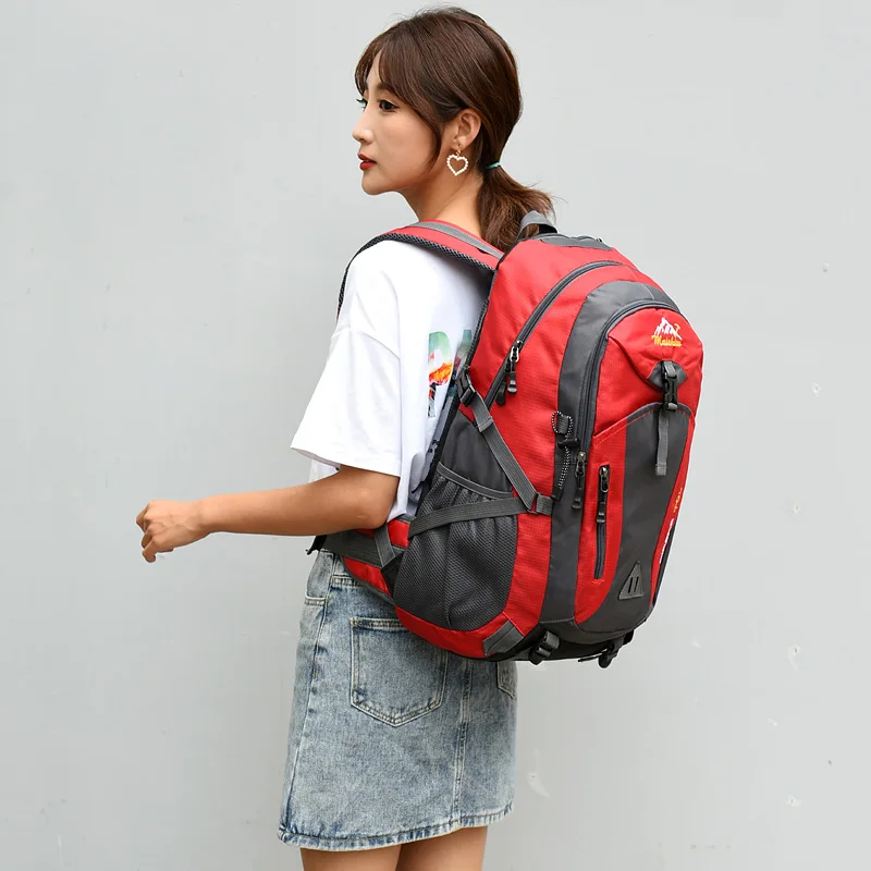 40l Unisex Waterproof Men Backpack Travel Pack Sports Bag Pack Outdoor Mountaineering Hiking Climbing Camping Backpack For Male Backpacks Aliexpress