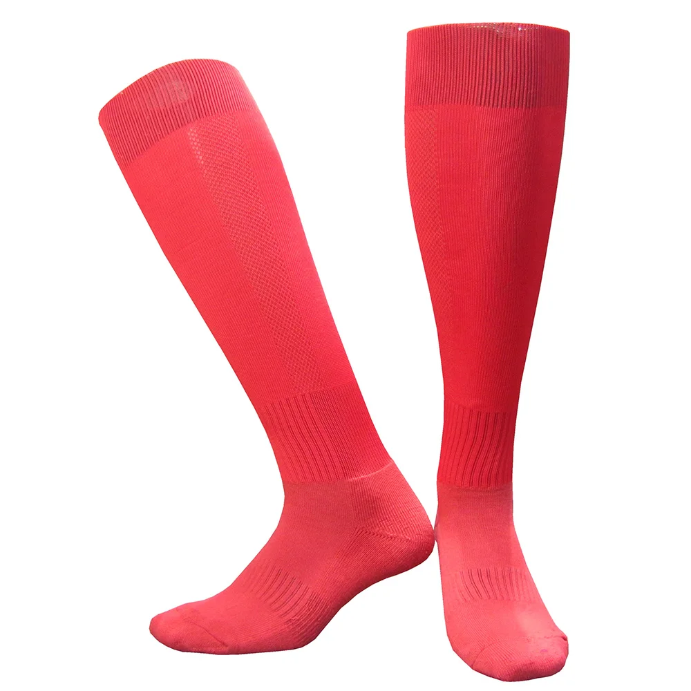 CTM005红色毛巾底足球袜 副本