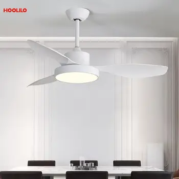 

Electric Energy Saving ABS Blade No Noice LED Modern Ceiling Fan with Light 110V 220V 48Inch Fast Shipping