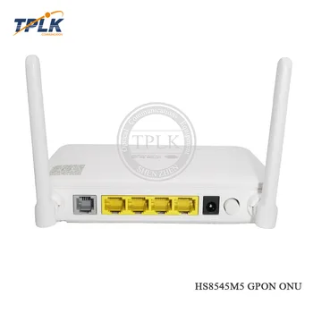 

Original new version HS8545M5 Gpon WiFi Ont onu 1GE + 3FE + VOICE + WIFI + USB English Firmwarel modem, with adapter, no box