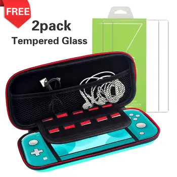 

Protective Storage Handbag Carbon Fiber Travel Carrying Case Box for Switch Lite