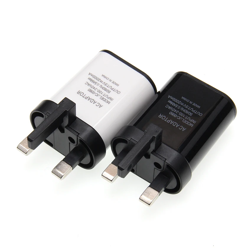 Универсальный usb адаптер питания 5 В британская вилка USB зарядное устройство для