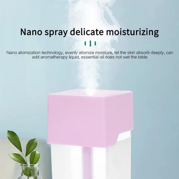 

USB Desktop Aromatherapy Air Humidifier Disinfectant Home Car Bedroom Night Light Humidifier Household Products