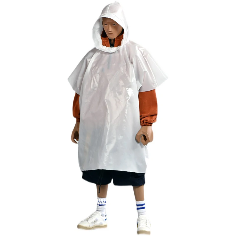 Een trouwe Schrikken Elektrisch 1/6 Trend Soldier White Raincoat Poncho Cloak Top Coat Clothes Model  Accessories for 12" Action Figure Doll Toy|Action Figures| - AliExpress
