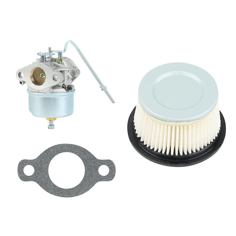Carburettor Gasket Kit for Tecumseh 631918 HS40 4HP HS50 5HP Engine with Replacement Air Filter 30727 30604 | Автомобили и