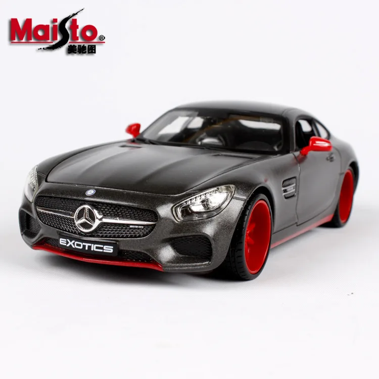 Модифицированная модель автомобиля Maisto 1:24 Mercedes Benz AMG GT из сплава украшение