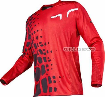 

Free Shipping! Delicate Fox 360 Rohr Airline MX Red Jersey Scooter ATV DH BMX Mountain Bike Motorcycle Motocross Racing