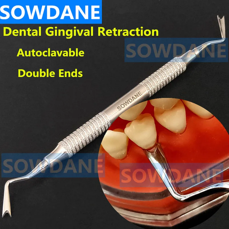 Сепаратор десен для зубного имплантата хирургический инструмент с двойными концами из нержавеющей